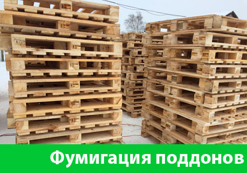 Фумигация поддонов в городе Егорьевск